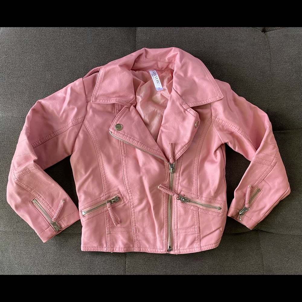 David’s Bridal Flower Girl Leather Jacket